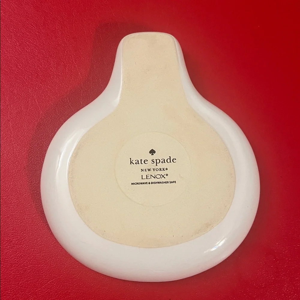 Kate Spade Lenox New York Broccoli Spoon Rest All In Good Taste 6.20”x5.25”